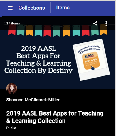 follettcontent's tweet photo. Looking for new digital tools to help your students? Check out the collection of resources and ways to implement them in your #classroom from the @aasl. cc: @shannonmmiller https://t.co/8QCkpLL84m #teachingapps #2019aalsapps https://t.co/FSsUNnPB2y