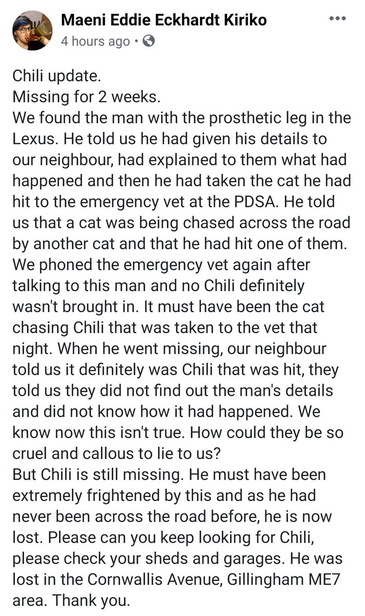 Missing Pets GB tweet media