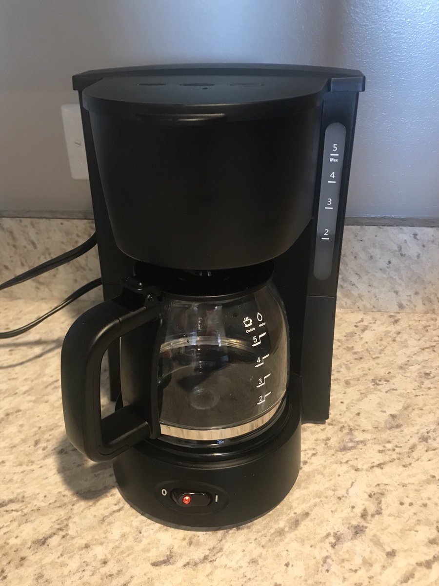 I was today years old when I bought my first coffeemaker. I only ever drank it when traveling for work!