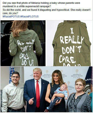 Trecanoe1's tweet image. #RacistPOTUS #RacistFLOTUS
@realDonaldTrump 
@FLOTUS 
@SpeakerPelosi 
@AOC