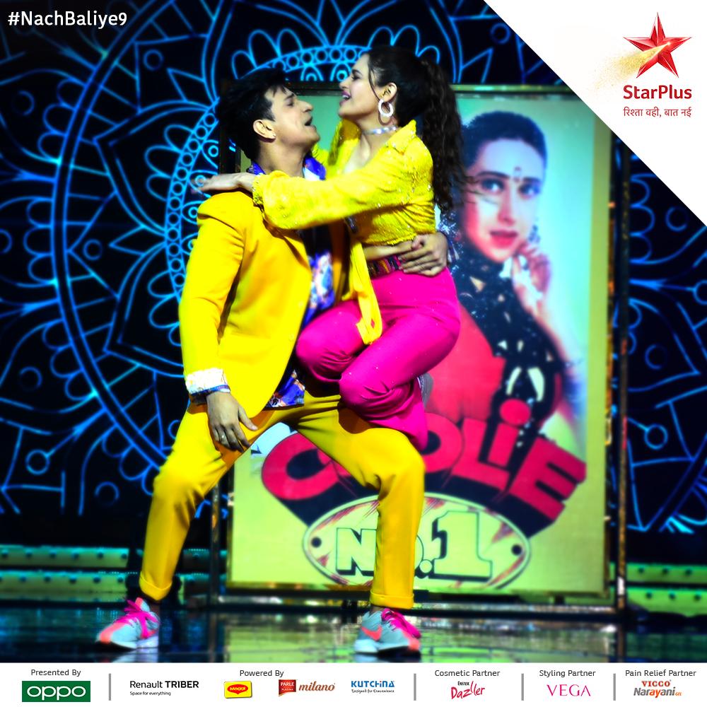 Find yourself a boy who'll love you and lift you like this! 
Jodi No. 5 - #PriVika
This Jodi is #CoupleGoals ❤️
#NachBaliye9

<a href="/princenarula88/">Prince Narula</a> <a href="/yuvikachoudhary/">Yuvika Chaudhary</a>
