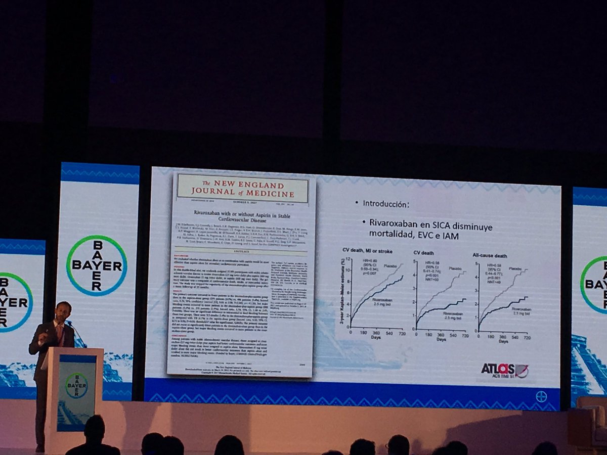 DrFerNunez's tweet photo. Love to see a good friend having the success that he deserves! @gpaymd talked about a great topic: #VascularProtection #COMPASStrial Buddy, I know #Compass was a great great trial, but you really rocked the info about it! Congrats for a great talk in a great venue! 👏🏻#TMN19 https://t.co/Hu7vPMyQuH