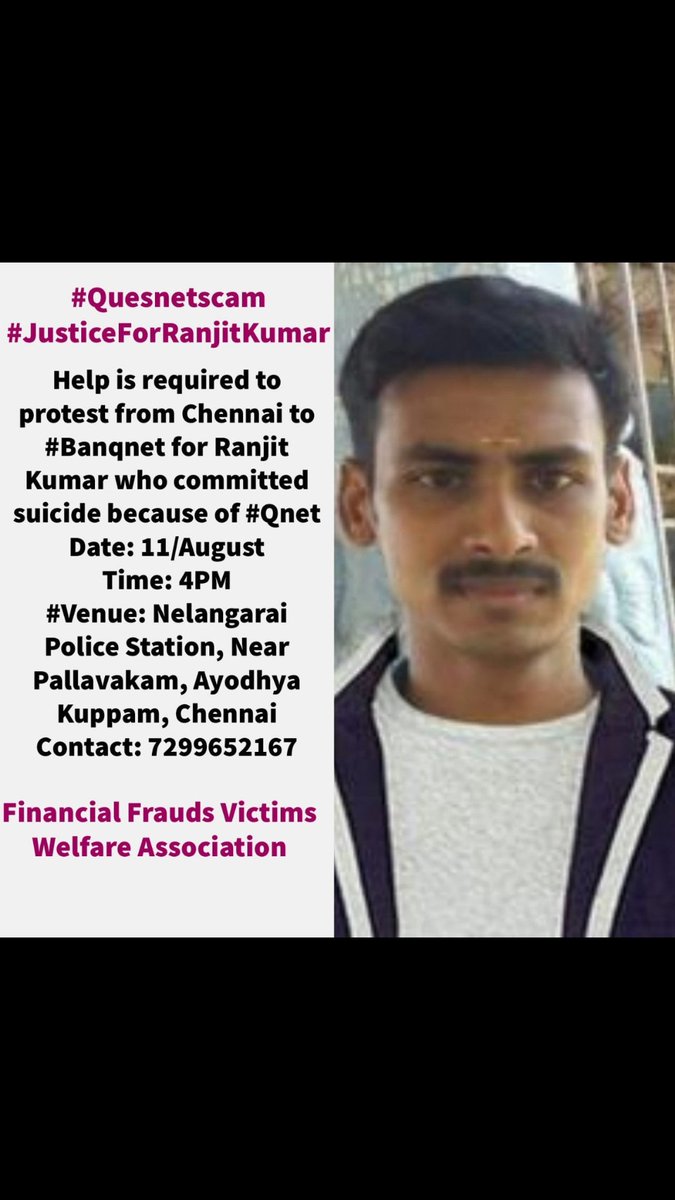 HirvaneVivek's tweet photo. @ArvindKejriwal @EOWDelhi @CBItweets @AamAadmiParty please visit nearest @cafecofeeday and watch live @QNET_India @QNetOfficial #qnetfraud #ecommerscam frauding
Proofs.
How @QNET_India/
@QNetOfficial fooling innocent freinds &amp; relatives.#whitemoney #indiasbiggestfraude #qnetscam https://t.co/CGSm3gGxFx