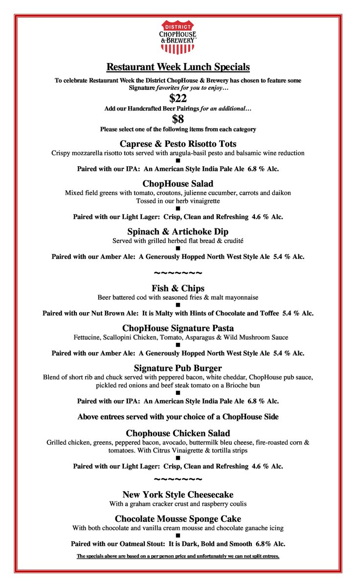 District Chophouse tweet media