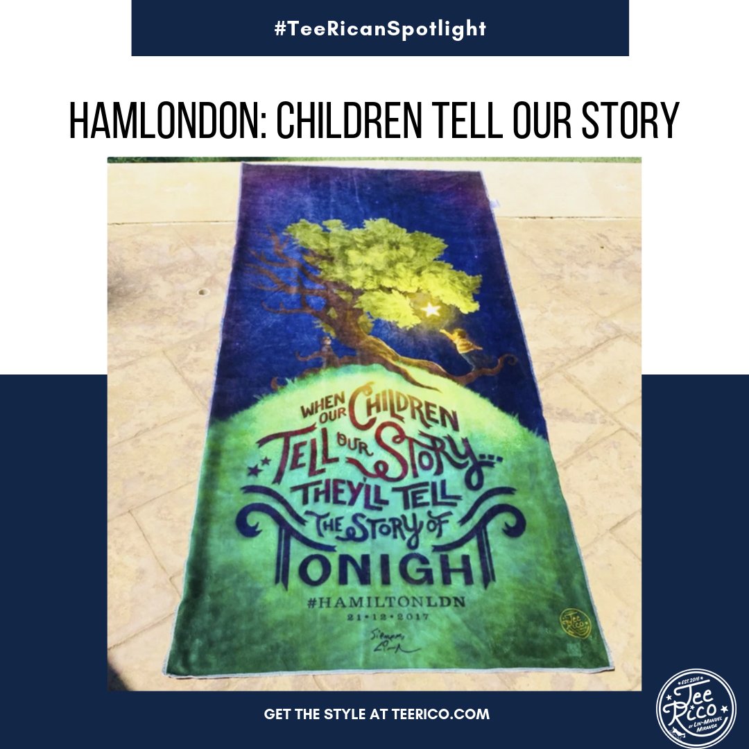 TeeRico_LinMan's tweet photo. #HamLondon's #towel is fully stocked!
It's a beaut! You can get yours here.
👉🏼https://t.co/bFRoggDiPY 
@Lin_Manuel https://t.co/iASN2eZsFx