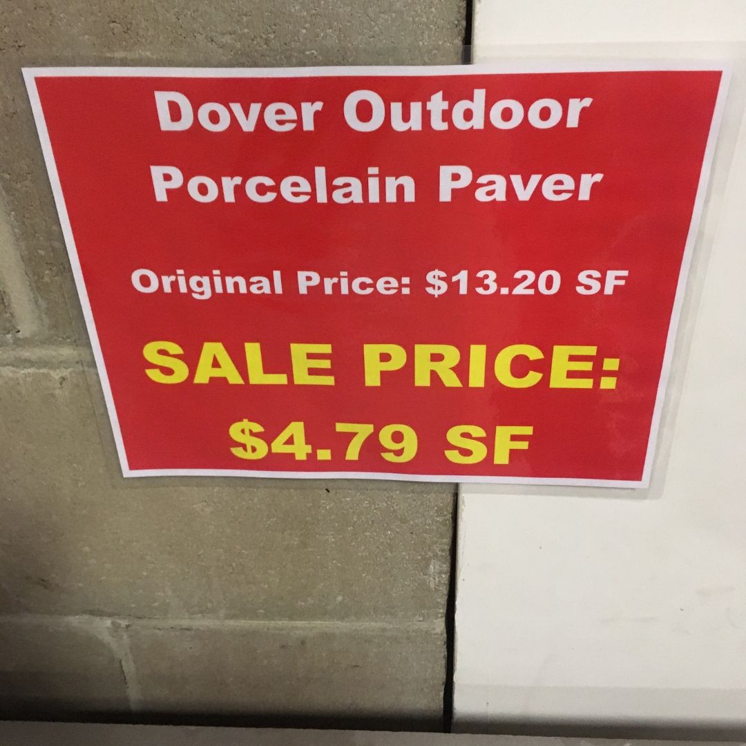 TilesUnlimited's tweet photo. There’s still some summer left for you to enjoy a brand new outdoor space! Check out the “Dover” collection of porcelain pavers, now on sale! https://t.co/fQDBJVCW8y