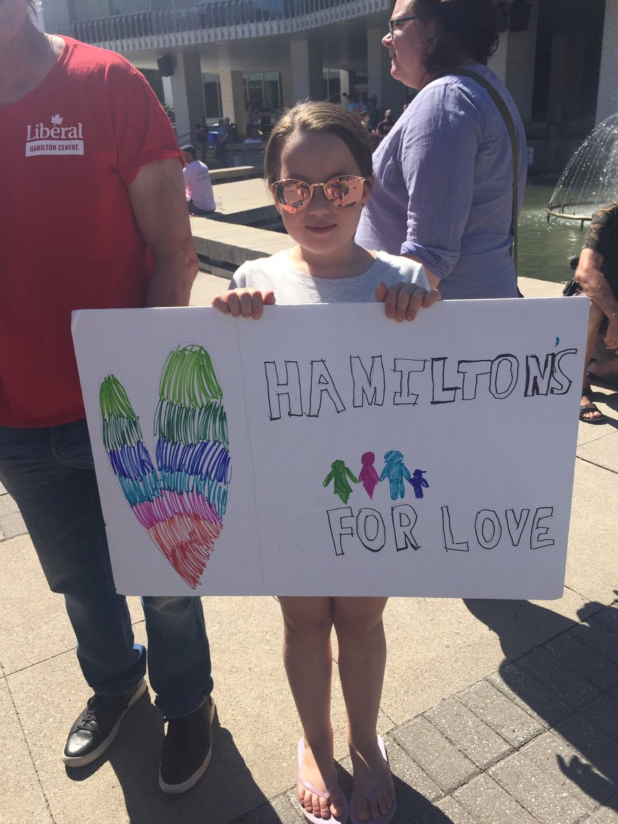 What Matisse said! #NoHateInTheHammer #EndHate #HamOnt