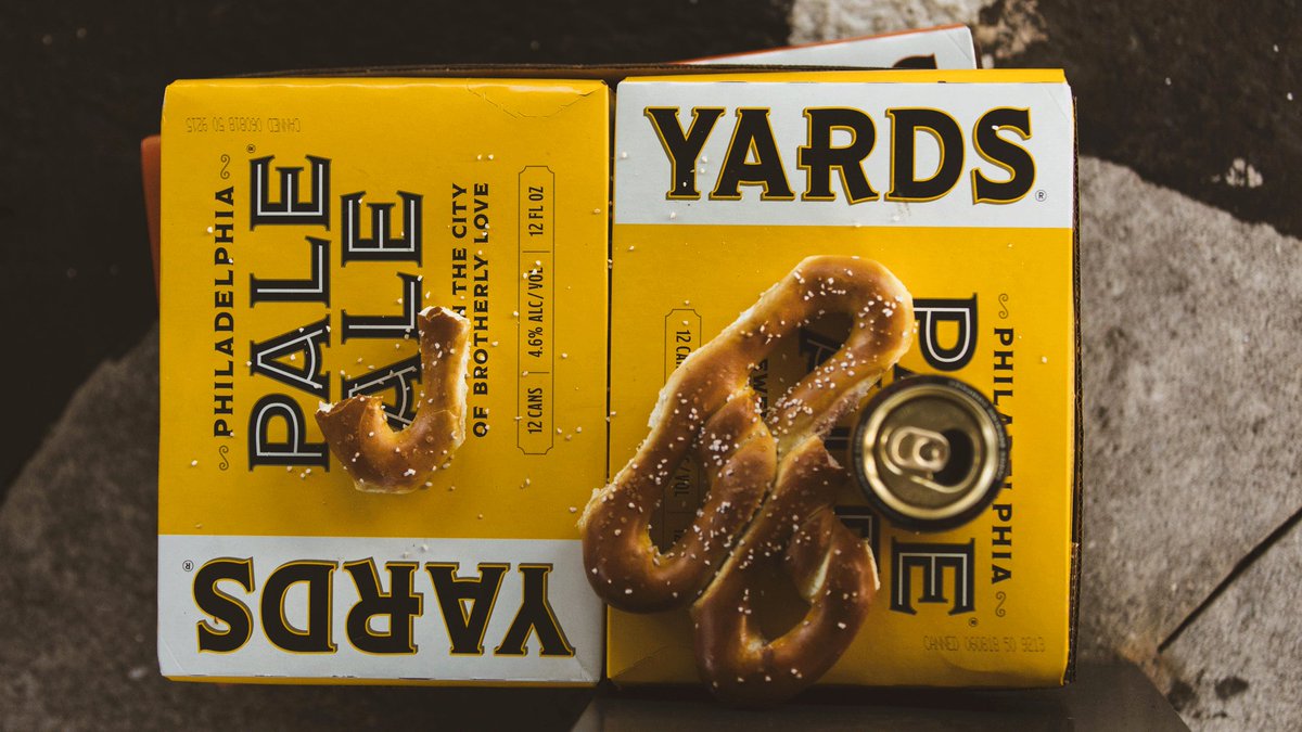 yardsbrew's tweet photo. 🥨🍺😎 #BringPhilly #BringYards https://t.co/l9eQF5rFF6