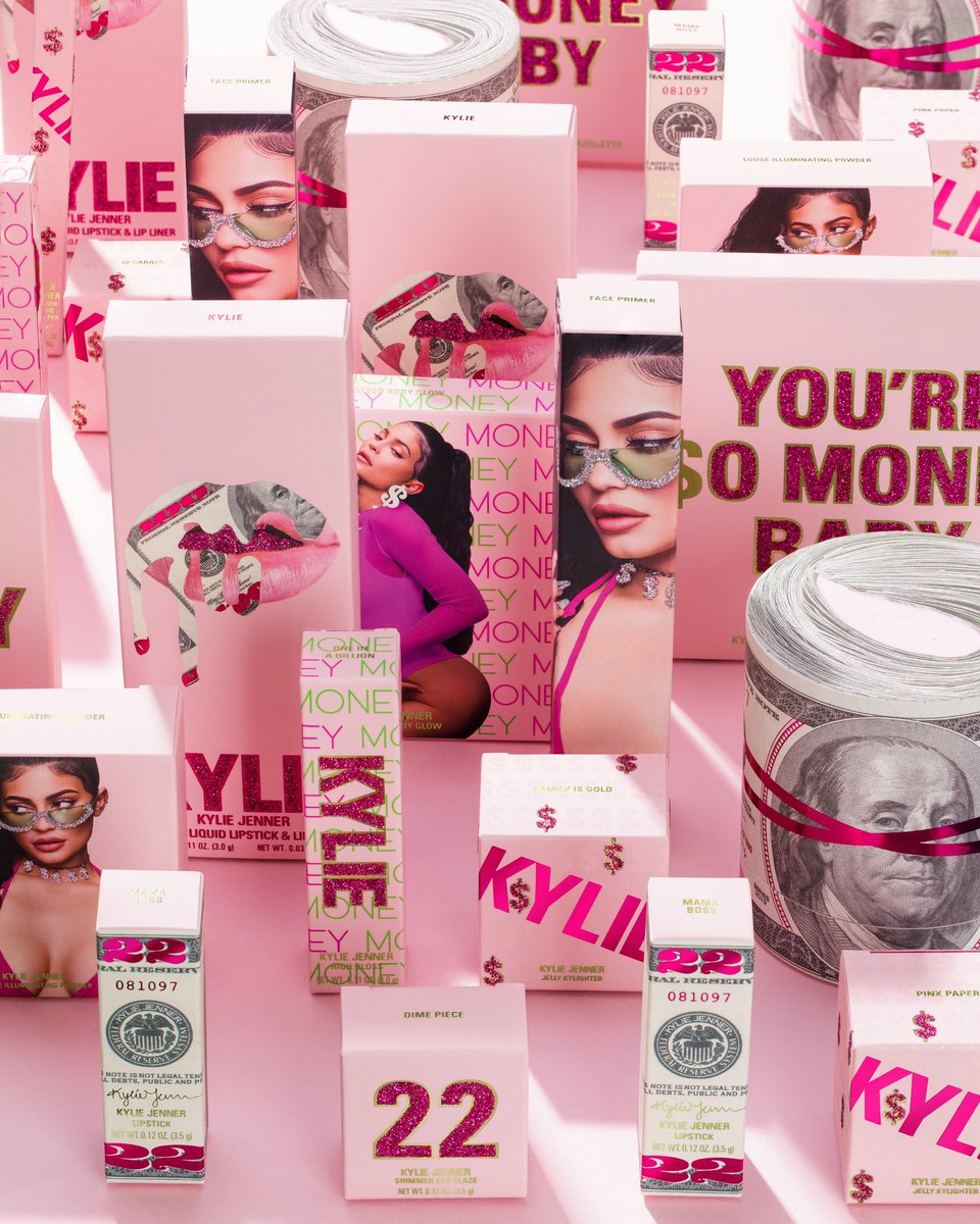 kyliecosmetics's tweet photo. Tweet us and let us know what you got from the Birthday Collection 😍💸 available now https://t.co/rkT2b8JJL5 https://t.co/CrevBsmBI1