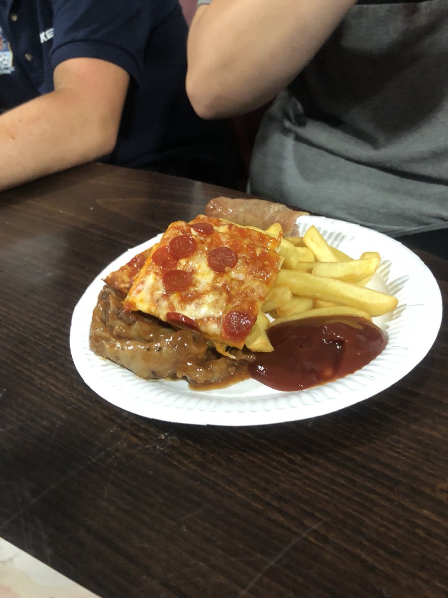 Also fantastic food served by mark sherriff at the winni ❤️ we’re certainly not used to this