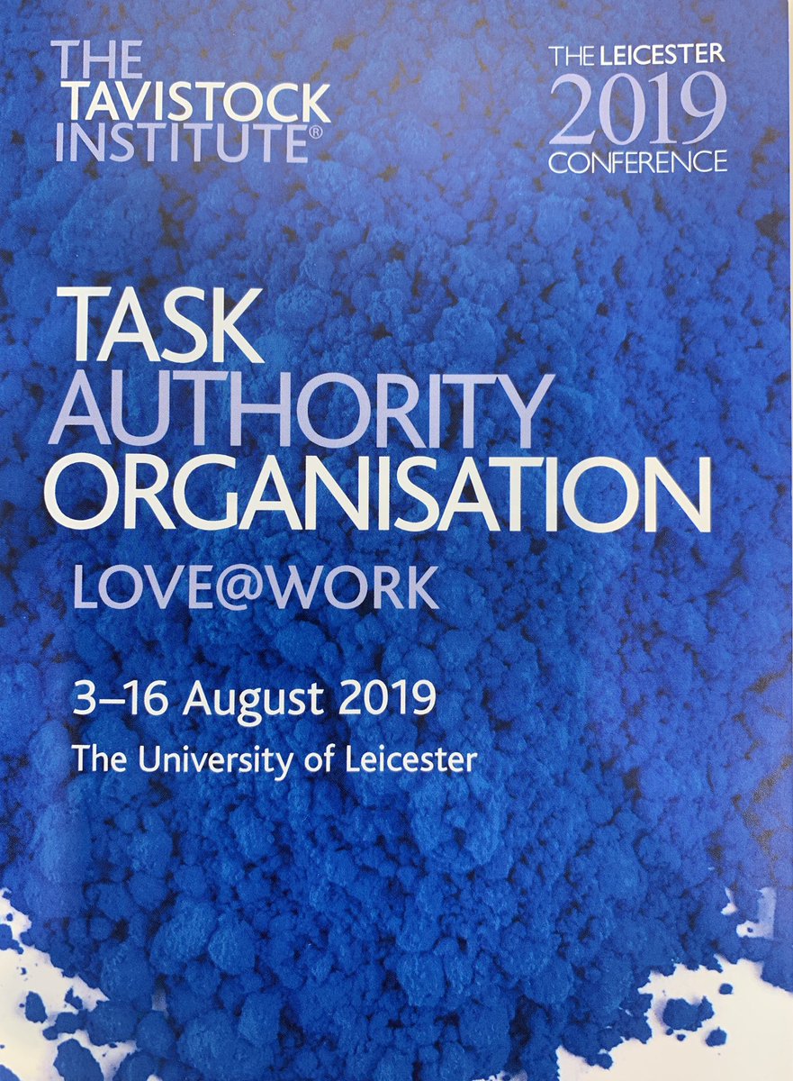 Workingthroug's tweet photo. Proud to be on the staff on the flagship conference of the Tavistock Institute, a two weeks experiential learning on the TAO (task,authority, organisation) of leadership - love@work. https://t.co/CDcy8r0j9z