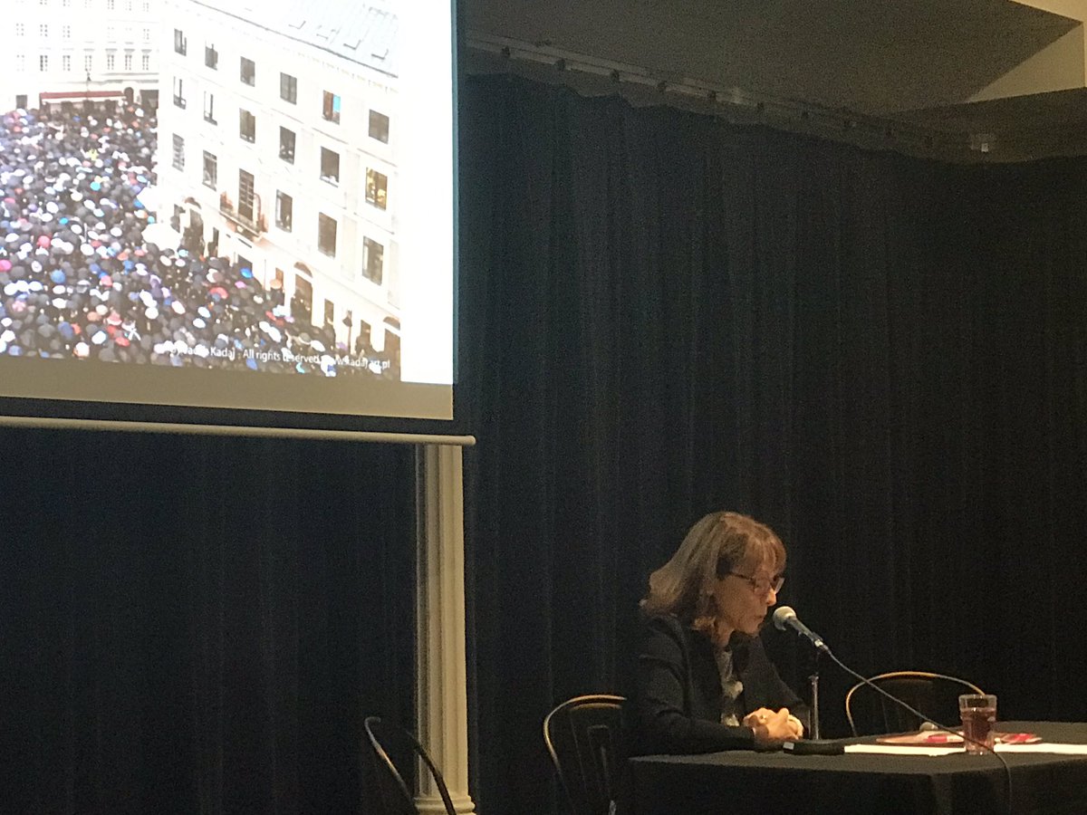 Francois Girard de la  International coaltion of women from New York, a donne une conference sur les programmes et realisations de son entreprise <a href="/FrancoiseGirard/">Francoise Girard 💚</a>