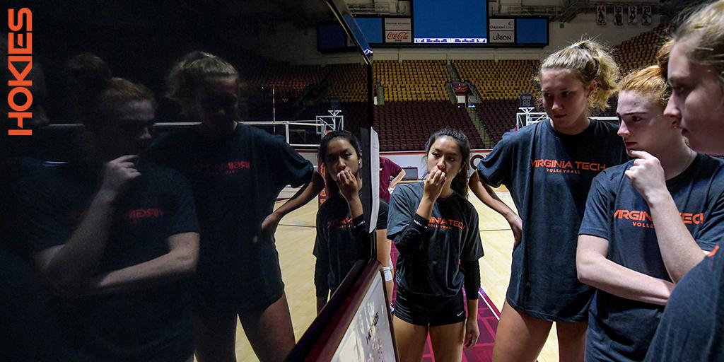 Virginia Tech Volleyball (@hokiesvb) on Twitter photo That's a wrap!
Check out how our first practice went 👇
📝 » vthoki.es/VB-Day-1
#Next | #Hokies 🦃 That's a wrap!
Check out how our first practice went 👇
📝 » vthoki.es/VB-Day-1
#Next | #Hokies 🦃