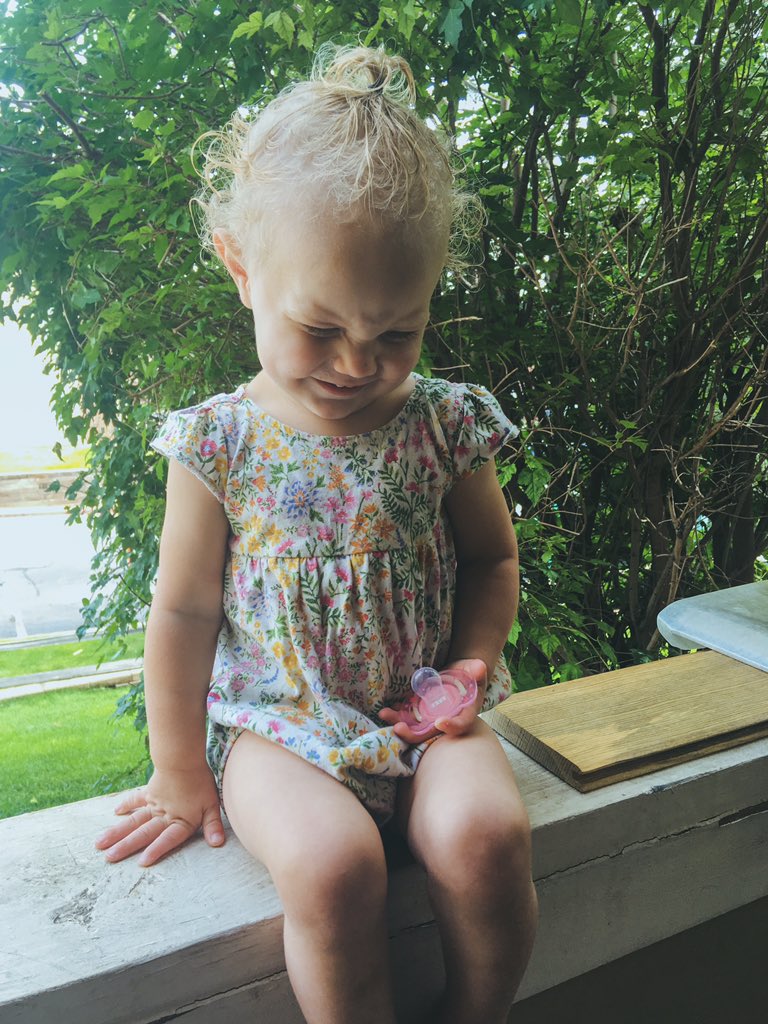 blueyesfiresign's tweet photo. Who knew that naming your kid after @taylorswift13 would automatically make her have Taylor hair? We would love some tips from mama Andrea on how to properly care for these curls because I’m clueless 😬 #LoverIn13Days https://t.co/eQTahKURVd
