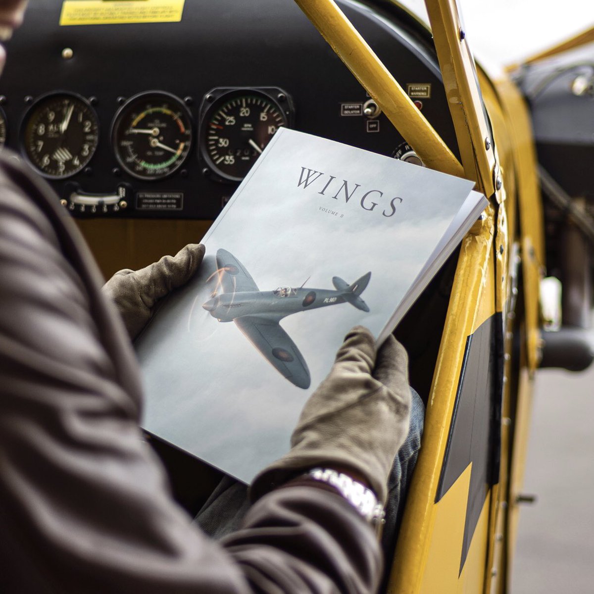 wings_mag's tweet photo. Wings Volume II launched four weeks ago today!

Within this volume we fly with the Golden Age Air Museum, converse with the 2019 RAF Typhoon Display Pilot, Flt Lt Jim Peterson, and visit Aviation Artist Mark Postlethwaite in his studio. 

https://t.co/NVLdxNfd24 https://t.co/z7tRVMQFVG