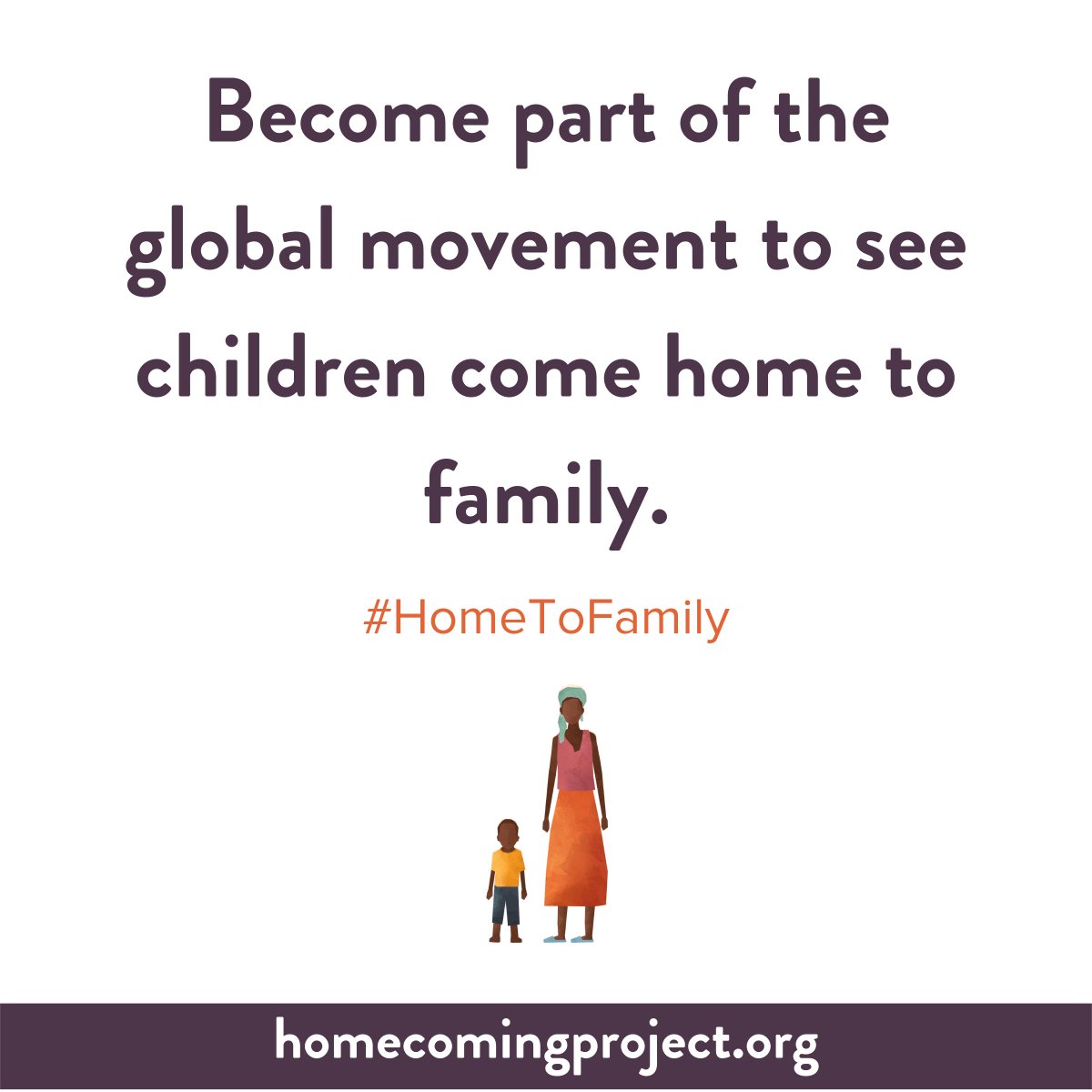 homecomingproj's tweet photo. Sign up at https://t.co/7W45xgwrSC to join our email learning journey and become part of the global movement to see children come #HomeToFamily https://t.co/VjLSJWR5pB