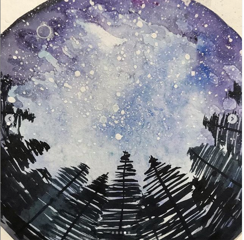 madeatcraft's tweet photo. "To see a world in a grain of sand and heaven in a wild flow Hold infinity in the palm of your hand and eternity for the hour." William Blake

Watercolor 101: Galaxy on August 14, 2019 https://t.co/XyFm0Coi2i https://t.co/n4uLNDe81g
