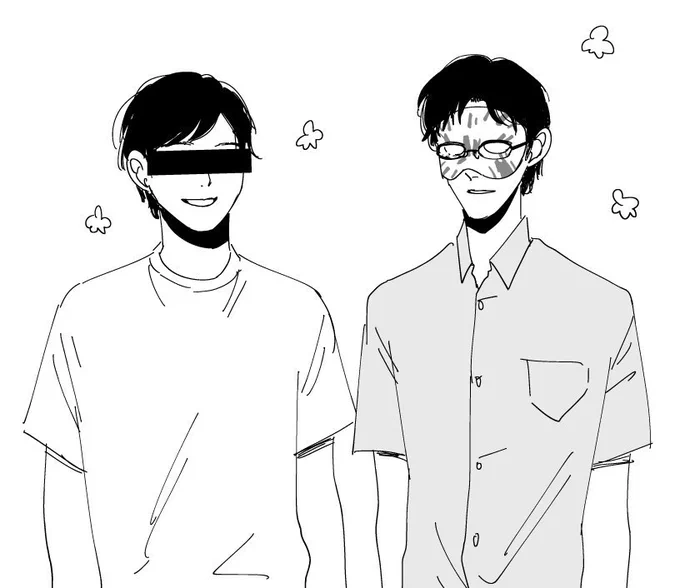 世界一描くのが楽な二人だな… 
