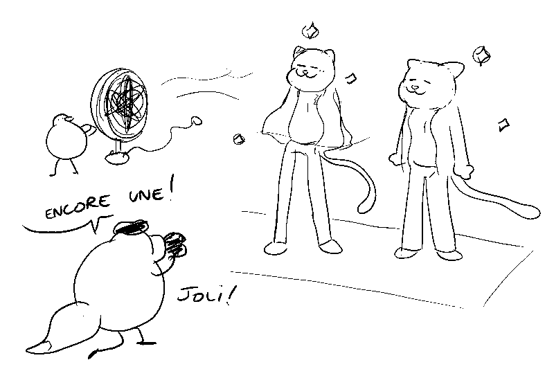 Kekeflipnote's tweet photo. Behind the scene :)
Cats also needs to rest ^^ https://t.co/rZct37HC2H