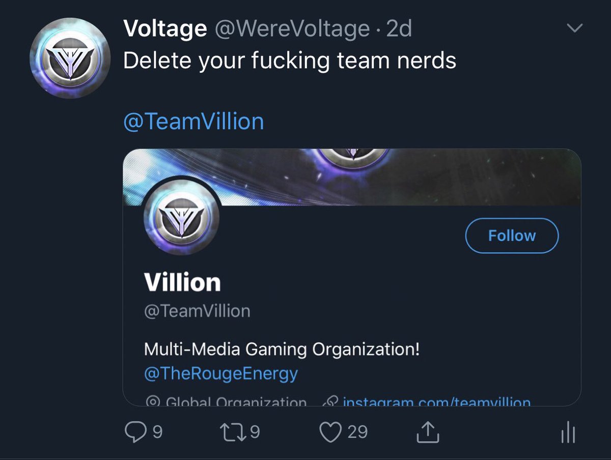 Voltage tweet media