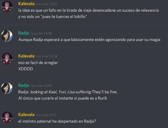 KaleLaurant's tweet photo. Me lo paso demasiado bien hablando con mis jugadores sobre la partida xD https://t.co/WnDprbYFP0