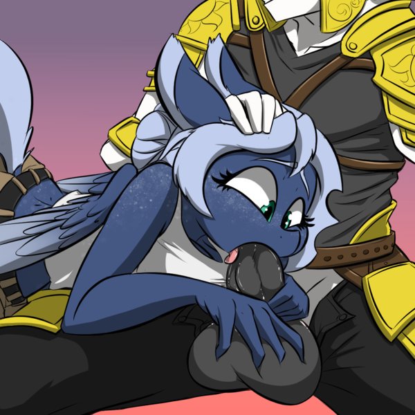 It's always great when Equestrian citizens come around to show their respect to the Guards.

[Artist: Kennzeichen]