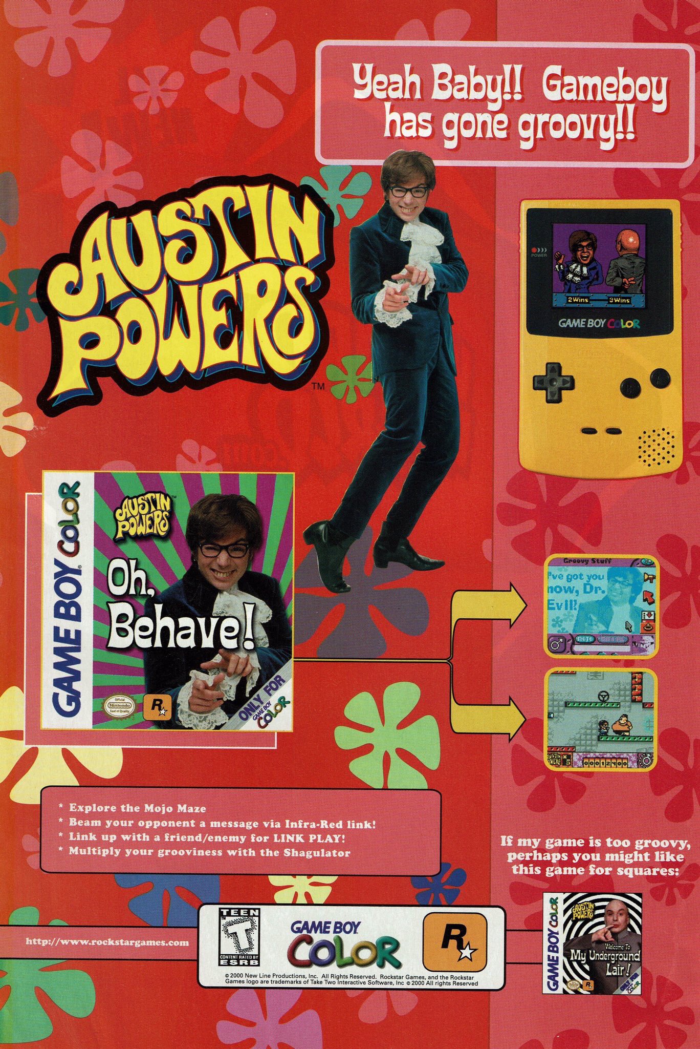 ☆送料無料☆北米版 Austin Powers Oh Behave オースティン