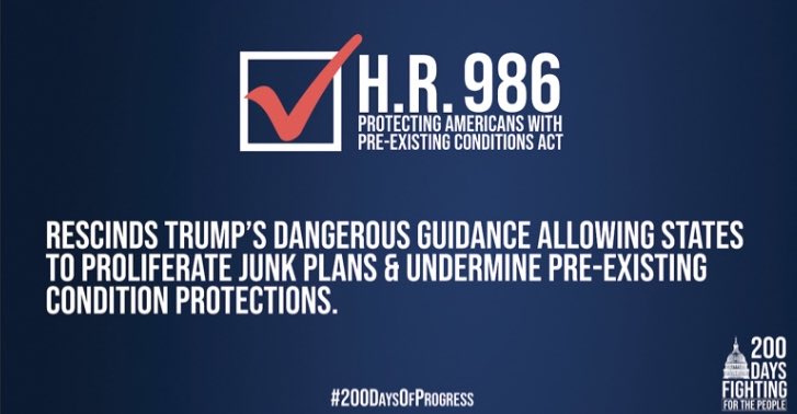 RepDavidTrone's tweet photo. I’m proud of the #200DaysOfProgress we have had in Congress so far, including lowering health care and prescription drug prices for Marylanders. 

Healthcare is a right - and everyone should have access to quality, affordable healthcare. https://t.co/oeyj2qwYzw