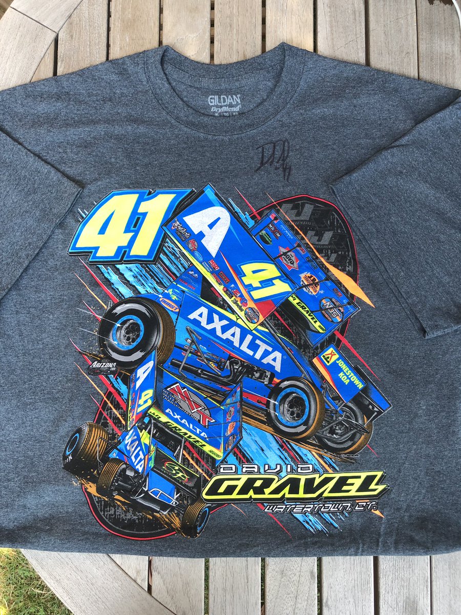 AxaltaRacing's tweet image. GIVEAWAY! 🚨 

LIKE &amp;amp; RETWEET to enter for a chance to win this Axalta Racing @JJR41Updates t-shirt autographed by @DavidGravel. 

Must be following @AxaltaRacing to win. Winner will be chosen at 12pmET on 8/11.
