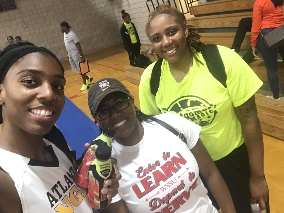 L_Lamonte's tweet photo. Enjoyed watching some former players ball out in the @womensaba @wssuwhoops #TaylorBoyd and #JatzmineJohnson #NccuEagle #MorganJones https://t.co/AgjacPwiV0