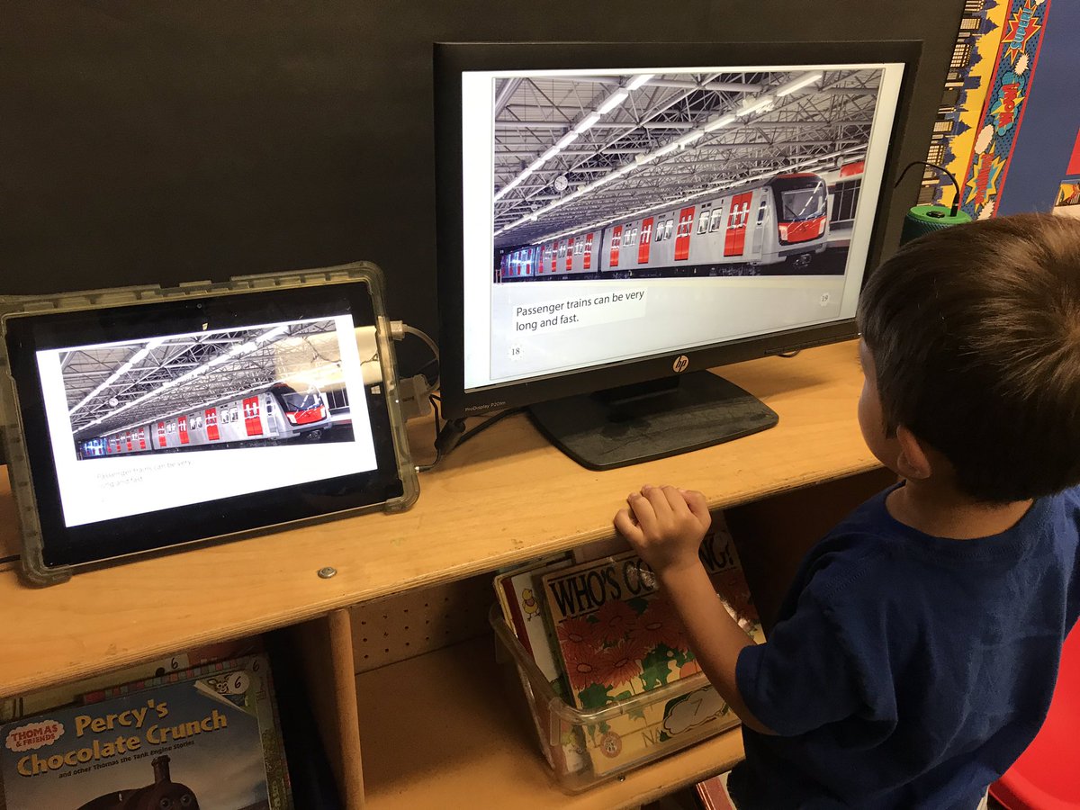 LakersHughes's tweet photo. EJ tried out our TK @EpicKidsBooks listening corner. Iโm excited for my students to have choices in their classroom library ๐ . They can choose a book or listen to one on Epic! as a group. #epicreader #k2cantoo https://t.co/1JFC6Lykkf