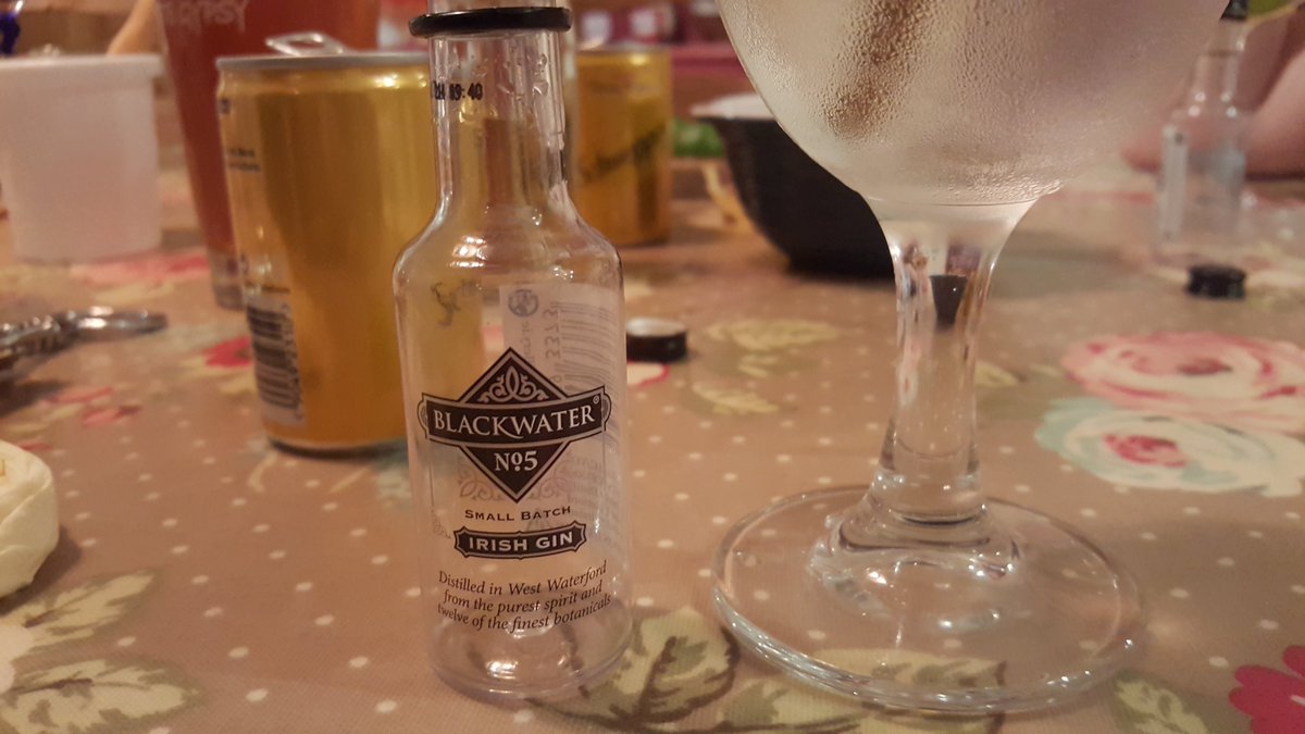 Just downed a bottle of gin. *hic*