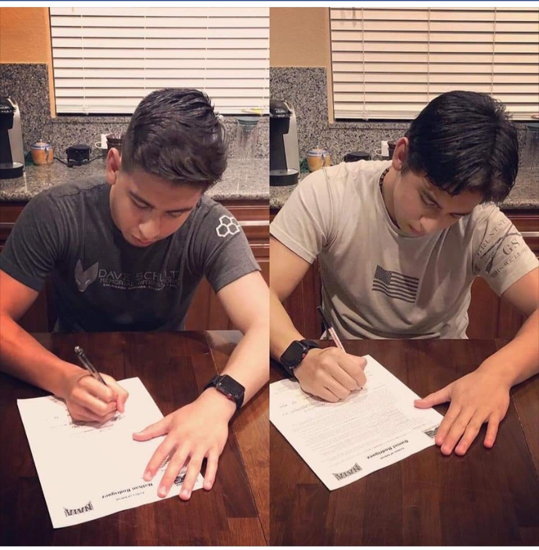 Congratulations to twins Nathaniel &amp; Daniel Rodriguez. The Cimarron standouts have signed to wrestle w/ Eastern Oregon, a perennial NAIA power in La Grande Oregon. Eastern Oregon is not only getting 2 outstanding wrestlers but 2 better young men. Good luck next year guys!