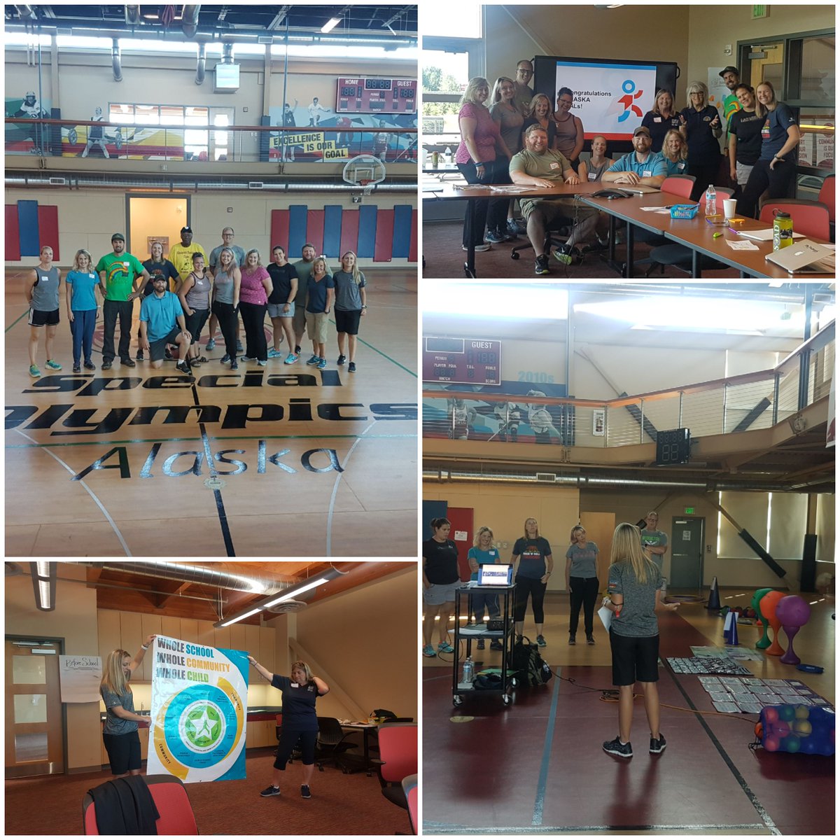 ShapeAlaska's tweet photo. Great day of PAL training and having @JessicaShawley present some of her great knowledge. Thank you @NancyEklund and @jreeves516 for helping develop PAL leader in Alaska. #alaskape #alaskaPEdevelopment #Shapealaska https://t.co/RyohQKj41X