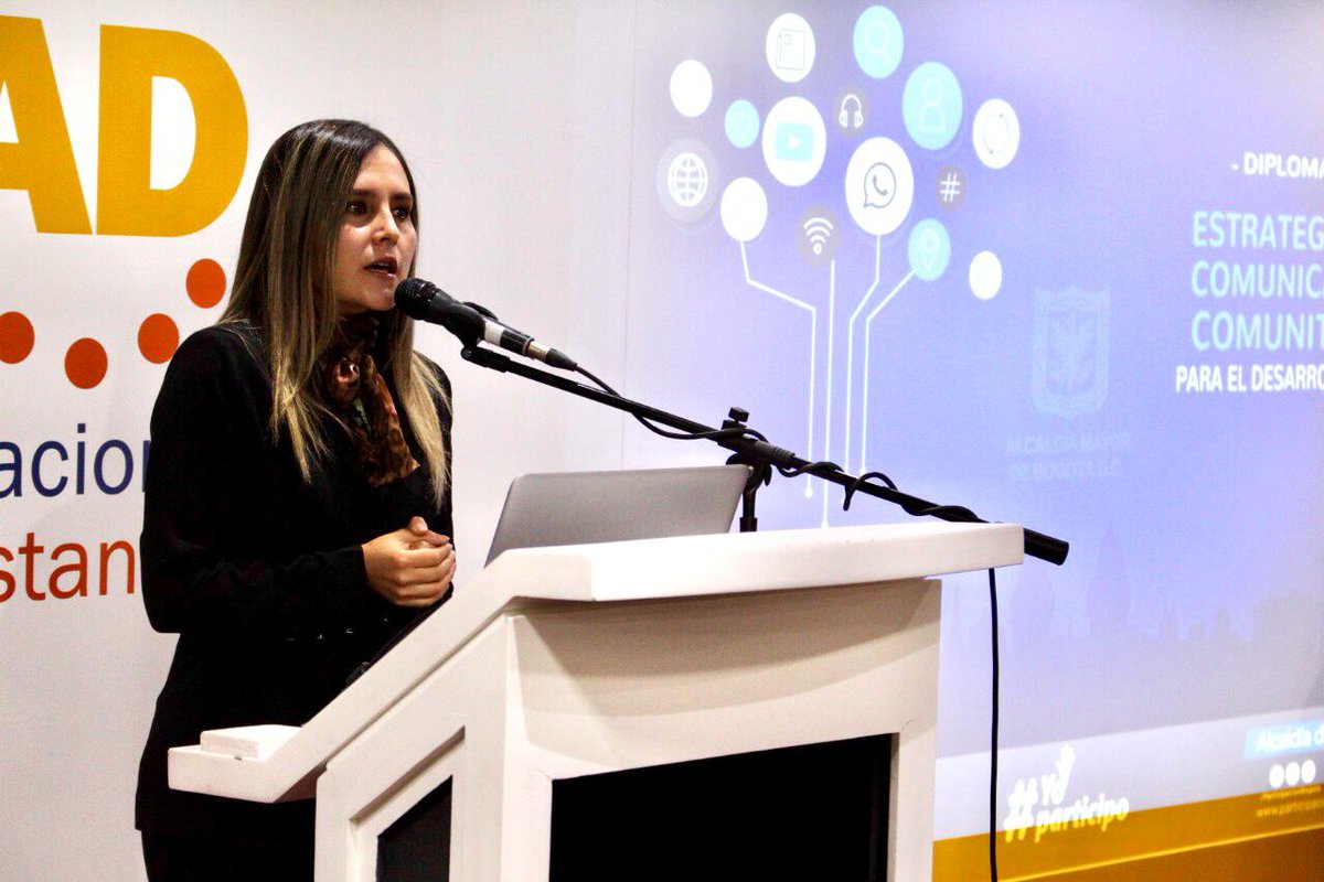 BogotaParticipa's tweet photo. En alianza con la @UniversidadUNAD iniciamos hoy nuestro diplomado 'Estrategias de comunicación comunitaria, dirigido prioritariamente a medios comunitarios del Distrito', en total asistieron 135 personas de 18 localidades de la ciudad. #YoParticipo https://t.co/VyJAPTjakL