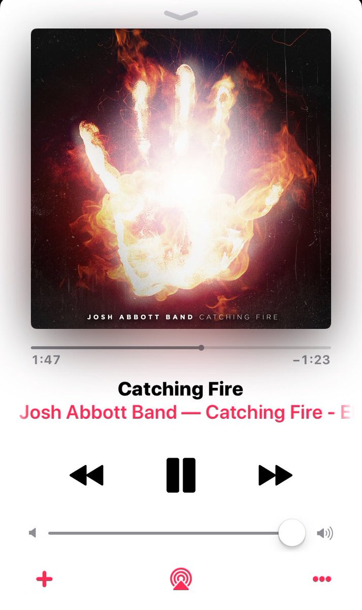 JennATingle's tweet photo. Y’all check it out... new GOOD music!! 🔥🎶❤️ #joshabbottband 
#catchingfire
 @joshabbottband https://t.co/Oeda27xynn