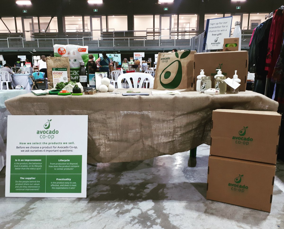 AvocadoCoop's tweet photo. We're here all day at the Victoria Rec Centre for the @GToolLibrary Zero Waste Festival! Come see us before 5pm and learn about how we help you live more sustainably! #Guelph #Sustainability https://t.co/KwpP0m5Kvr