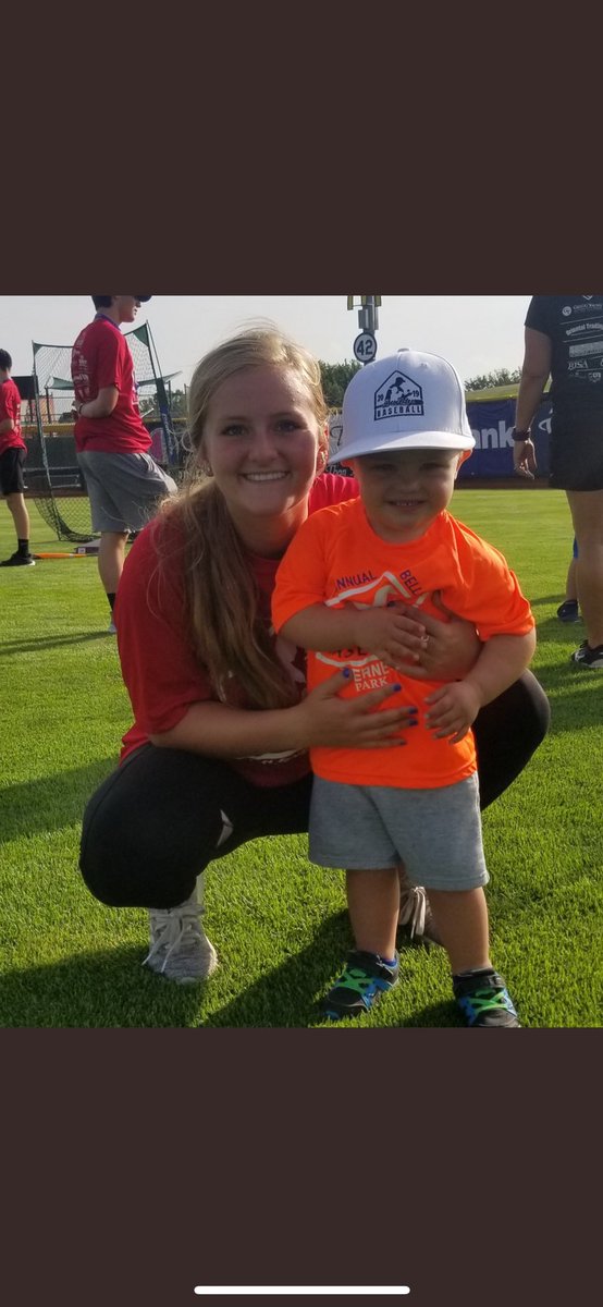 Absolutely loved playing some ball with Cohen this morning! He was such a little ball of energy and one of the happiest little boys I’ve ever met! ⚾️♥️ #buddybaseball