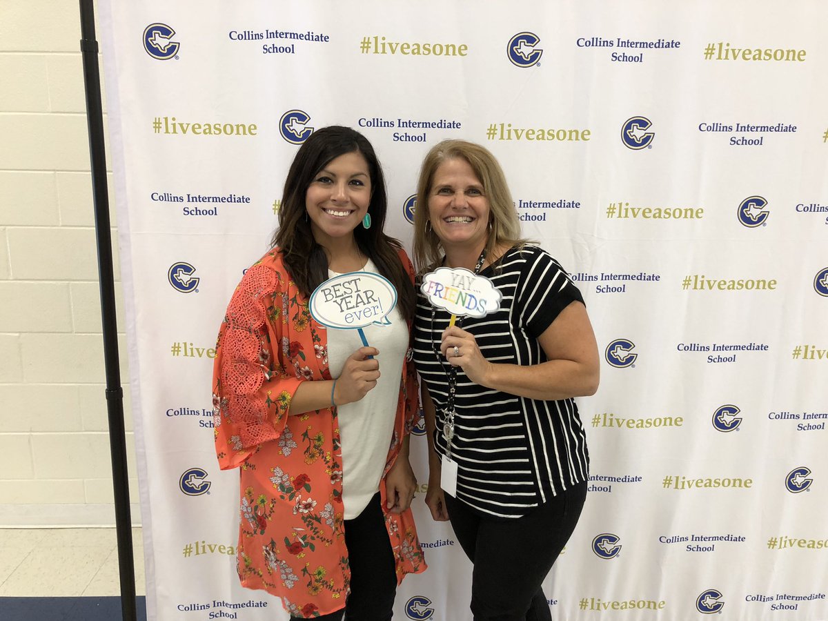 LisaStern3's tweet photo. It’s going to be a great year at Collins Intermediate! #collinscisd https://t.co/0TtZtFSYPL