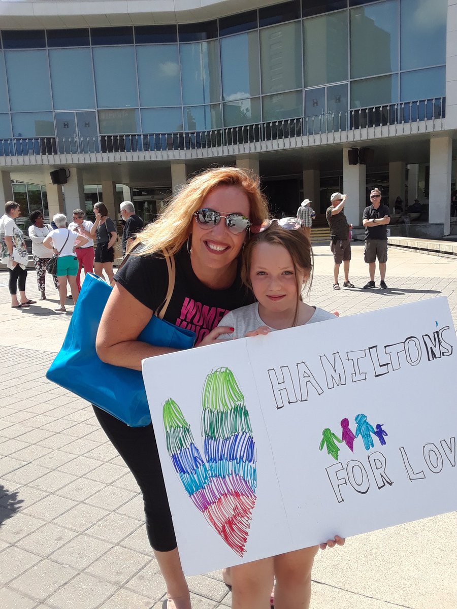 Joining @ihearthamilton along w/ @LauraBabcock & many #hamont citizens for #endhate rally City Hall #nohateinthehammer cc @HHHamilton @CameronKroetsch