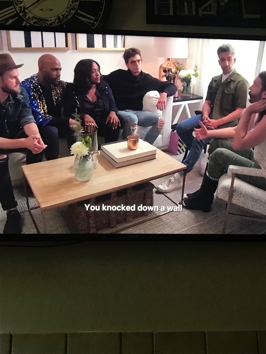 HazelBre's tweet photo. @UTASociGender #QueerEye4 https://t.co/FvGRSUuzor