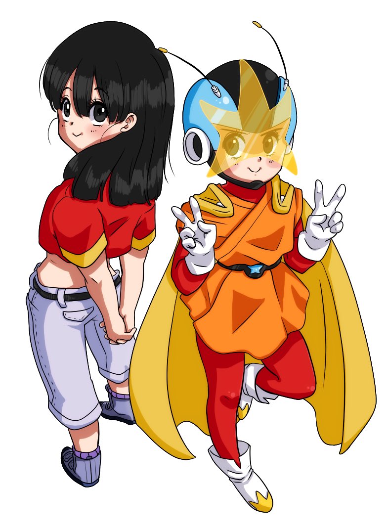 I don’t know what <a href="/Burifus/">Trunks.</a> and <a href="/TeenGoten/">Son Goten</a> were talking about! I’m the next Great Saiyaman right <a href="/MysticSaiyaman/">Son Gohan</a>? Er... maybe the Great Saiyagirl? It’s a working title! Regardless, I’m next in line!