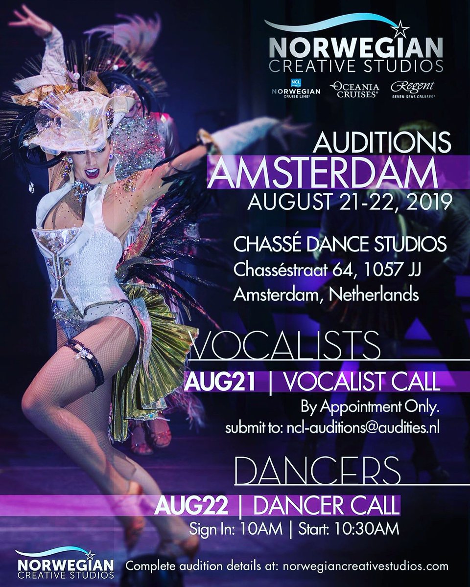 AdrianaRomijn's tweet photo. Twitter, work your magic! Spread the word! Dansers, vocalisten & acteurs! #audities https://t.co/muC23SQgON