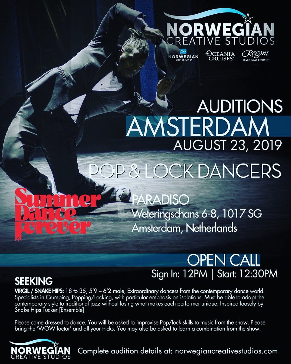 AdrianaRomijn's tweet photo. Twitter, work your magic! Spread the word! Dansers, vocalisten & acteurs! #audities https://t.co/muC23SQgON