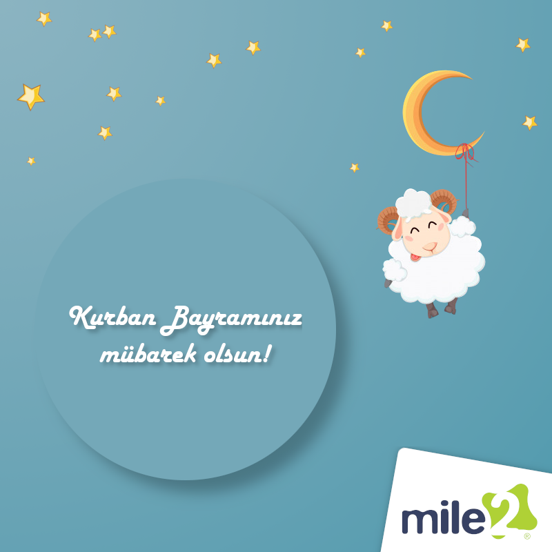 mile2turkey's tweet image. Mübarek kurban bayramınızı kutlar, sevdiklerinizle birlikte nice sağlıklı ve mutlu bayramlar geçirmenizi dileriz.
#kurbanbayramı #kurbanbayramımızmuebarekolsun