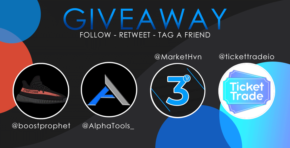 CookDesigner's tweet image. Clean Giveaway Design Made for @boostprophet @AlphaTools_ @MarketHvn @tickettradeio