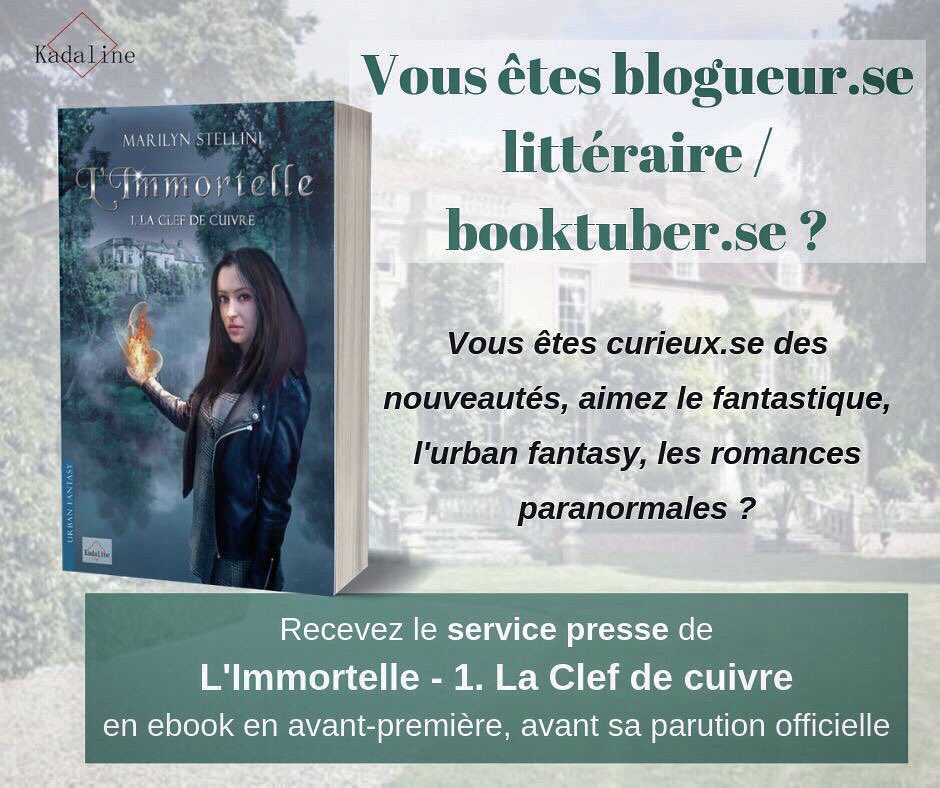 MarieLyonnet's tweet photo. MP en cas d’intérêt 😊
#sp #servicepresse #urbanfantasy #romanceparanormale #romandaventure #bloglitteraire #booktuber #booktubeuse https://t.co/JAgdpr4chO