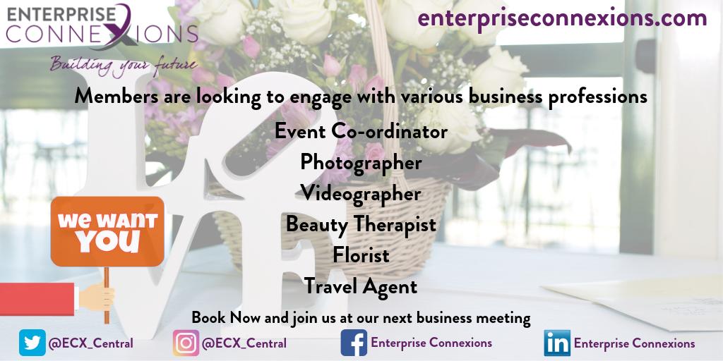 Members are looking to work with  #Photographer #Videographer #Beauty #Therapist #Florist #Travel #Agent ow.ly/ZDa730paMZX