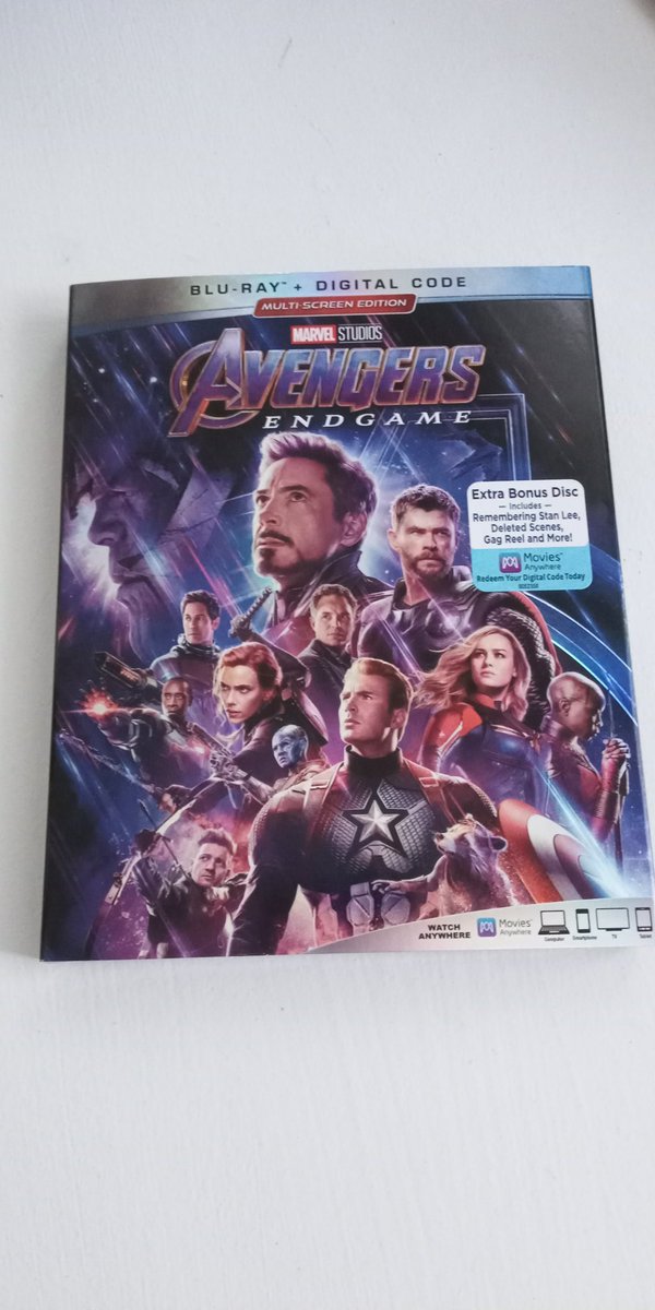 ectocooler_'s tweet photo. Endgame #Bluray #digital #marvel https://t.co/IHIzl1ZYp8