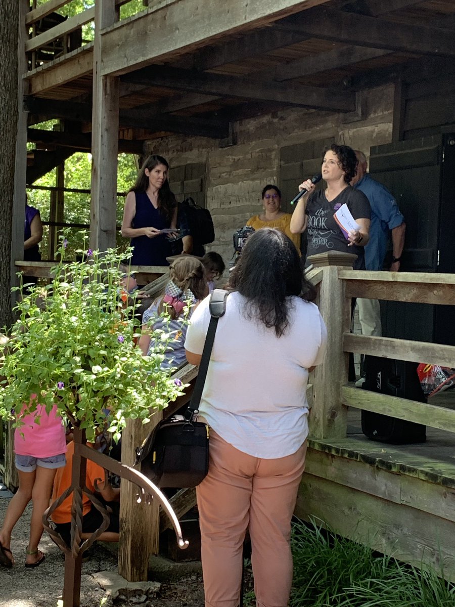 ReadFortWorth's tweet photo. The Mayor’s Summer Reading Challenge Celebrationis under way at the Log Cabin Village in Fort Worth!
#FortWorthReads #100x25fwtx #MyFWPL https://t.co/uVVN8uLohA